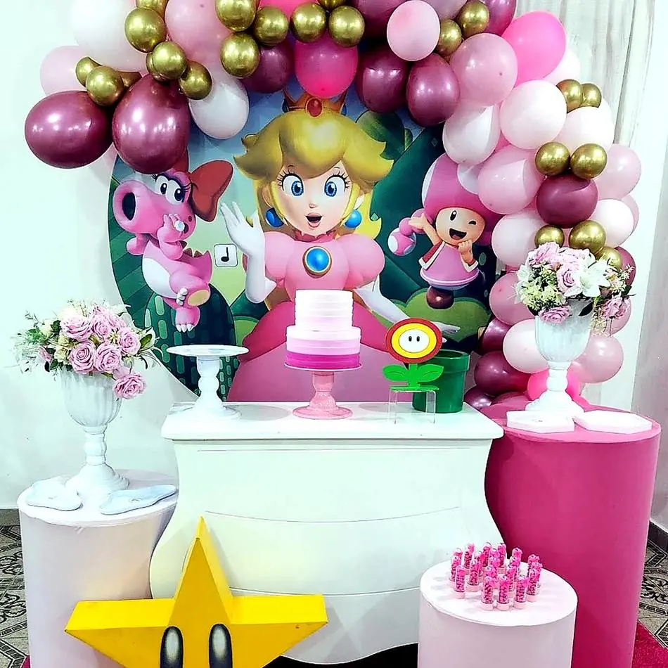 Festa Princesa Peach Mario