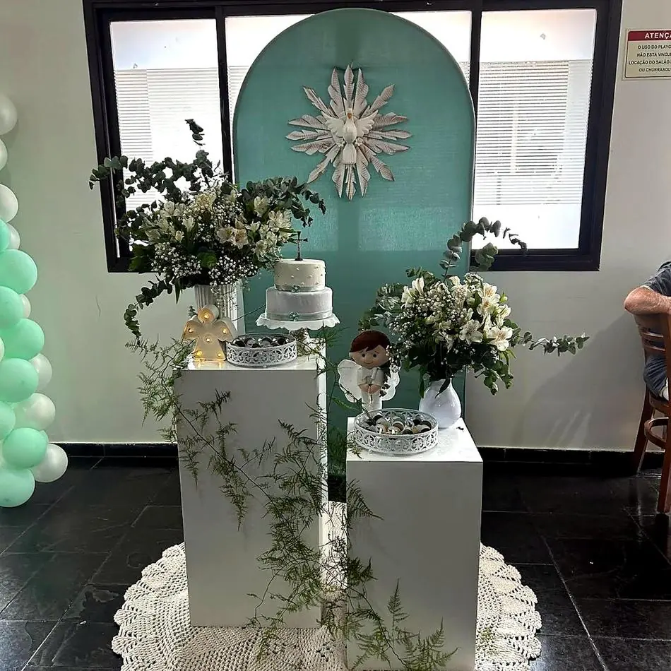 Primeira Comunhão verde menta